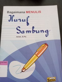 Bagaimana menulis huruf sambung