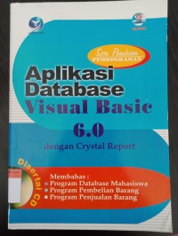Aplikasi database visual basic 6.0 dengan crystal report