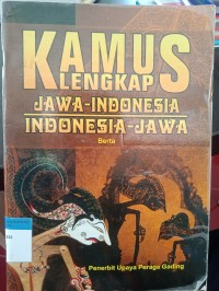 Kamus lengkap Jawa - Indonesia Indonesia - Jawa
