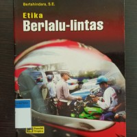 Etika Berlalu Lintas