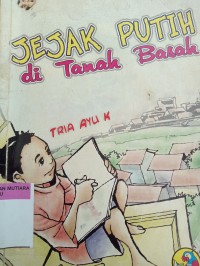 Jejak putih di tanah basah