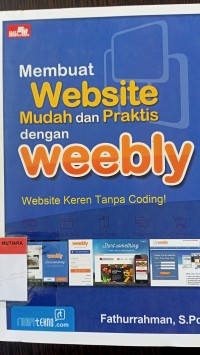 Membuat website mudah dan praktis dengan weebly