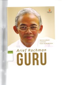 Arief Rachman: guru