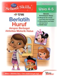 Berlatih huruf dengan berbagai aktivitas motorik halus