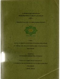 Laporan pelaksanaan praktik pengalaman lapangan (PPL): mahasiswa sastra satu (S1) tahun akademik 2018/2019